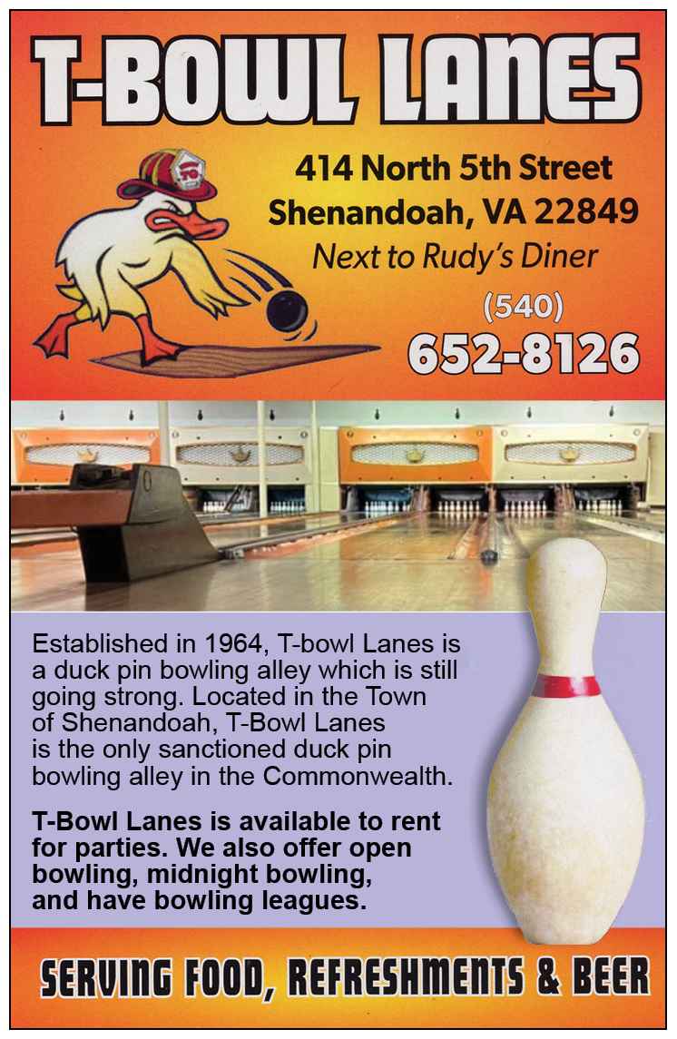 T-Bowl Lanes, Shenandoah